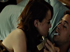 Emma Stone video with bare breasts