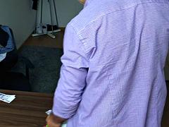 Czech Twink Barebacks for Cash in Raunchy Homemade POV
