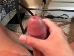 Quick Jerk and Lots of Cum