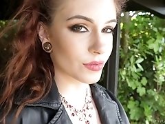 Red haired slut Anna De Ville is fucked by several horny and well endowed studs