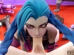 Get Jinxed Blowjob League of Legends Animation