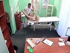 Tight nurse filmed in secret getting laid and soaking sperm