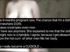 My cum addicted wife made me a cuckold and get pregnant! [Roleplay. Story]