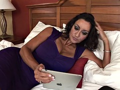 Persia Monir and her huge tits take on a big black cock
