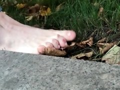 Walks on very cold rocks and crunchy leaves! TRAILER