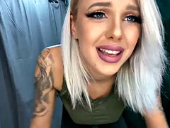 Chaturbate blonde teasing her sexy body and face ahegao for her followers