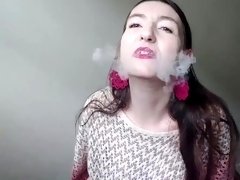 Inhale 24 smoking fetish by Gypsy Dolores