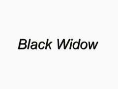 Black Widow sucks White Cum