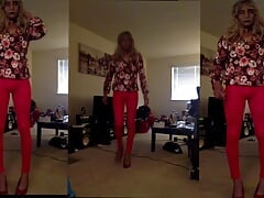 Red Pants and Heels