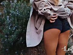 LeoLulus Big Tits Bounce in Hardcore Outdoor Pounding