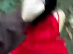 Yen lachina little red riding hood fucking in the forest