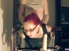 Gefesselt und benutzt - Mistress Hure von Freier in BDSM Session gefickt
