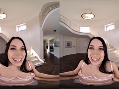 Birthday fuck with young natural girl Alex Coal VR Porn