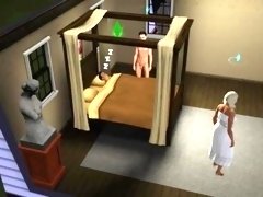 Cheating anal sex  video game sex, sims 3